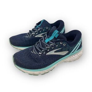 Brooks Ghost 11 1202771D493 Blue Navy Running Shoes Sneakers Women’s Size 8.5